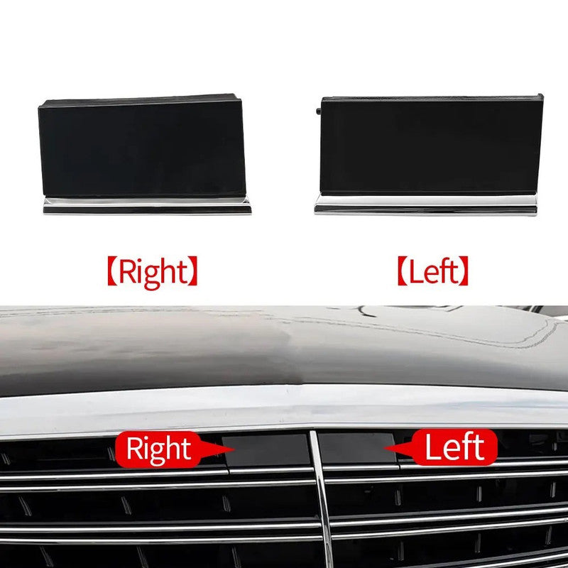 Car Craft Compatible With Mercedes Benz S Class W222 2014-2020 Car Front Radiator Show Grille Cap Cover Of The Grille Camera Accessory 2228840176 Right CC-9566