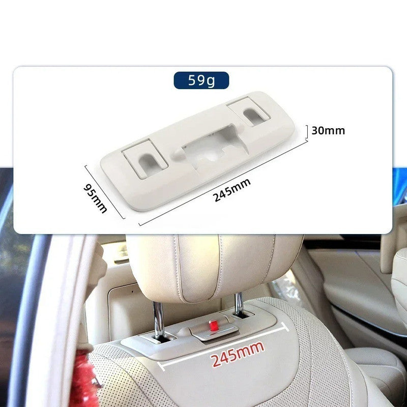 Car Craft Compatible With Mercedes Benz S Class W222 2014-2020 Seat Headrest Backrest Adjustment Clamp Cover 22291014121b88 White Pessenger Side CC-9067
