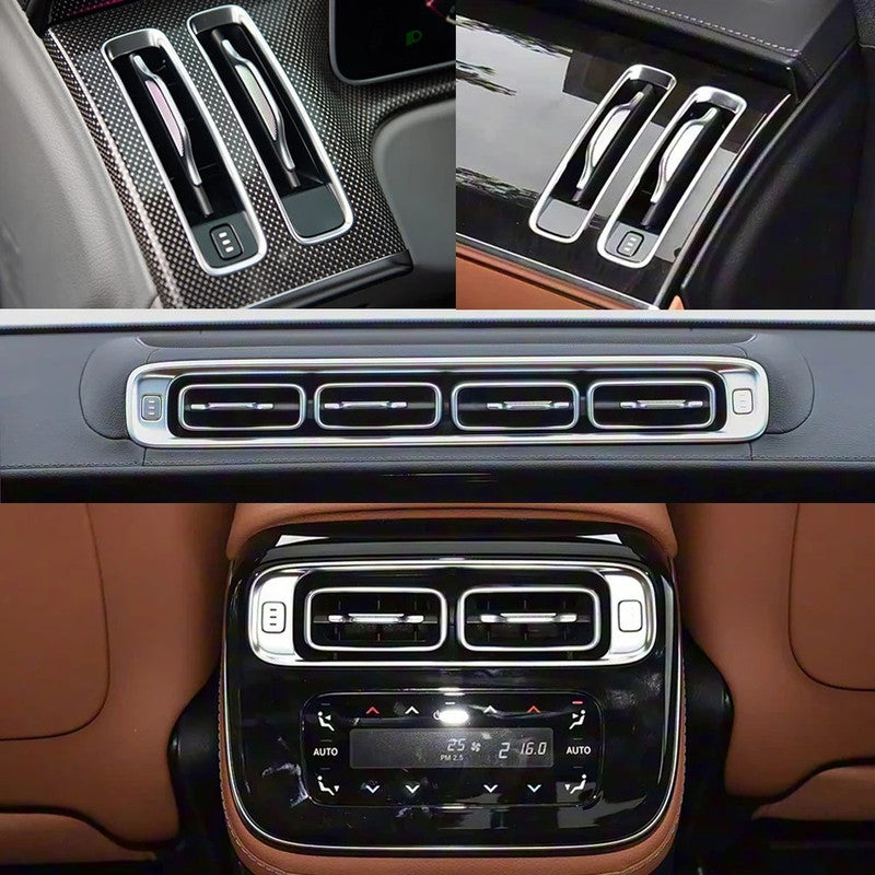 Car Craft Compatible With Mercedes Benz S Class W223 2021-2025 Car Ac Air Vent Grille Slider Trim 2238305603-lr2 Front Left / Right No 2