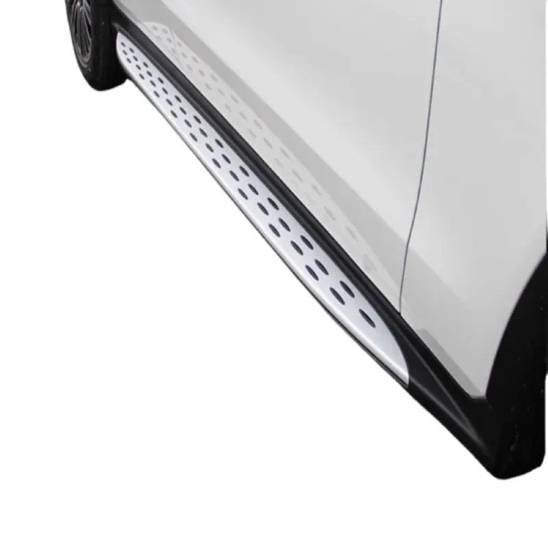 Car Craft Compatible With Mercedes Benz Glc W253 X253 2016-2019 Fixed Foot Side Step Retractable Ladder Pedal Running Boards Side Step