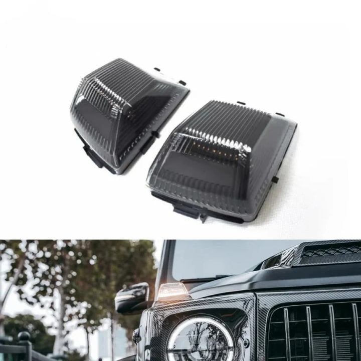 Car Craft Compatible With Mercedes Benz G Class G Wagon G63 G55 W464 2019-2024 Car Turn Signal Corner Indicator Led Lights Shy - CAR CRAFT INDIA