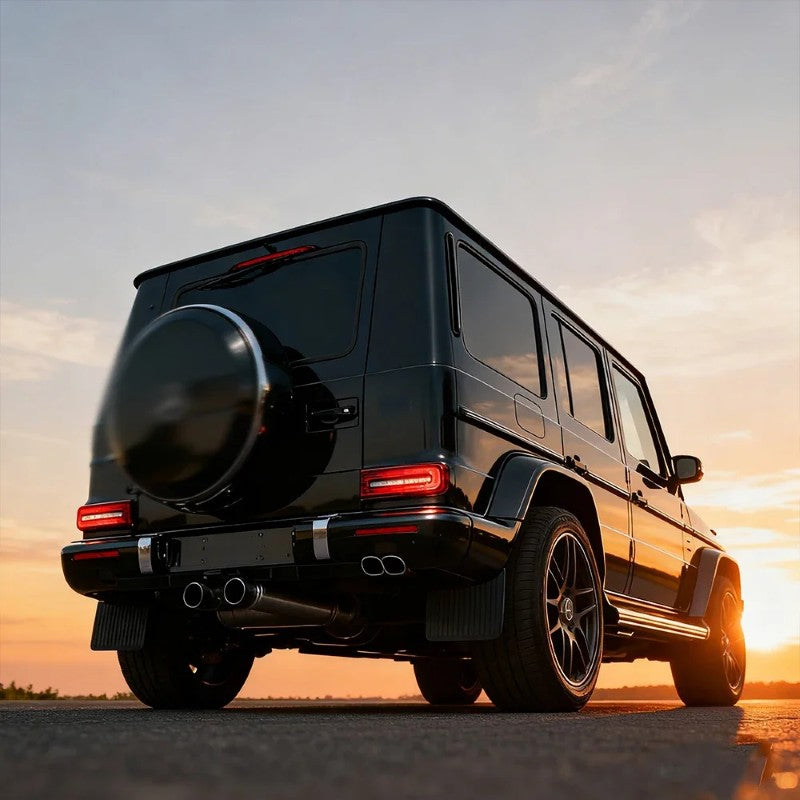 Car Craft Compatible With Mercedes Benz G Class G Wagon G63 G55 W464 2019-2024 Car Rear Upgraded Tail Light Lamp Xenon Taillight Retrofit Upgrade Modified Led Drl Hid Light Shy - CAR CRAFT INDIA