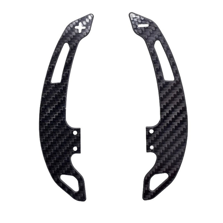Car Craft Compatible With Mercedes Benz C E S Class GLE GLS W206 W213 W223 W465 W167 E63s 2022-2023 Dragonfly Style Dry Carbon Fiber Steering Wheel Magnetic Shift Paddles Replacement Extended Shift Paddles CC-7934 - CAR CRAFT INDIA