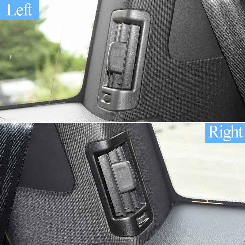 Car Craft Compatible With Volvo Xc90 2015-2026 V90 2016-2025 S90 2015-2026 Car Rear Air Conditioning Outlet Tab Clip B Pillar Ac Vent Grille Slider 31497122-1