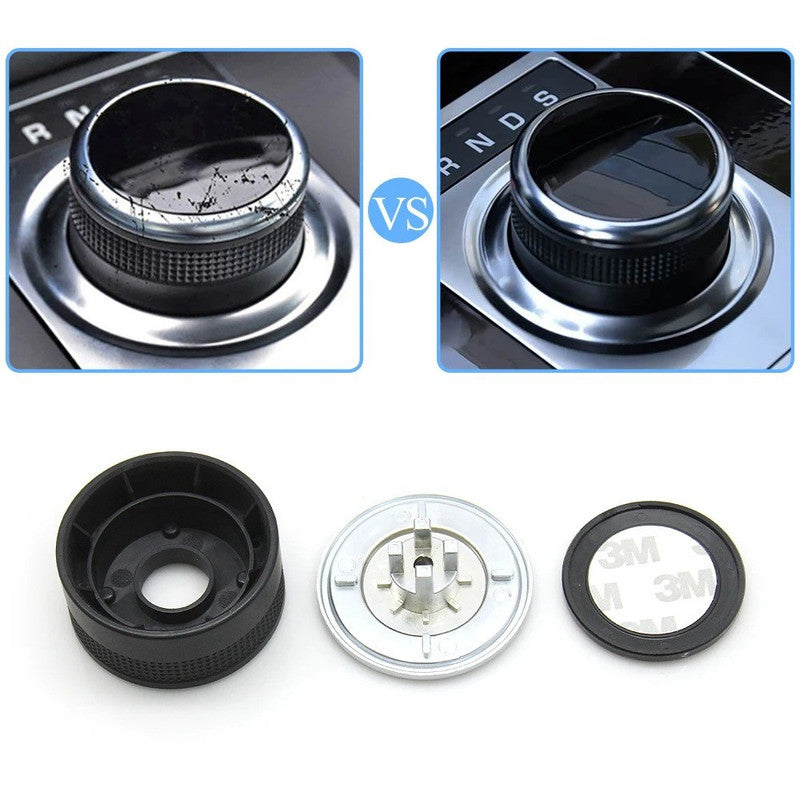Car Craft Compatible With Jaguar Xe 2015-2019 Xf 2015-2020 F-pace 2016-2020 Land Range Rover Discovery 2017-2020 Vogue Sport 2013-2022 Evoque 2012-2018 Velar 2017-2020 Gear Shifter Control Rotary Knob Scroller T2h11787 - CAR CRAFT INDIA