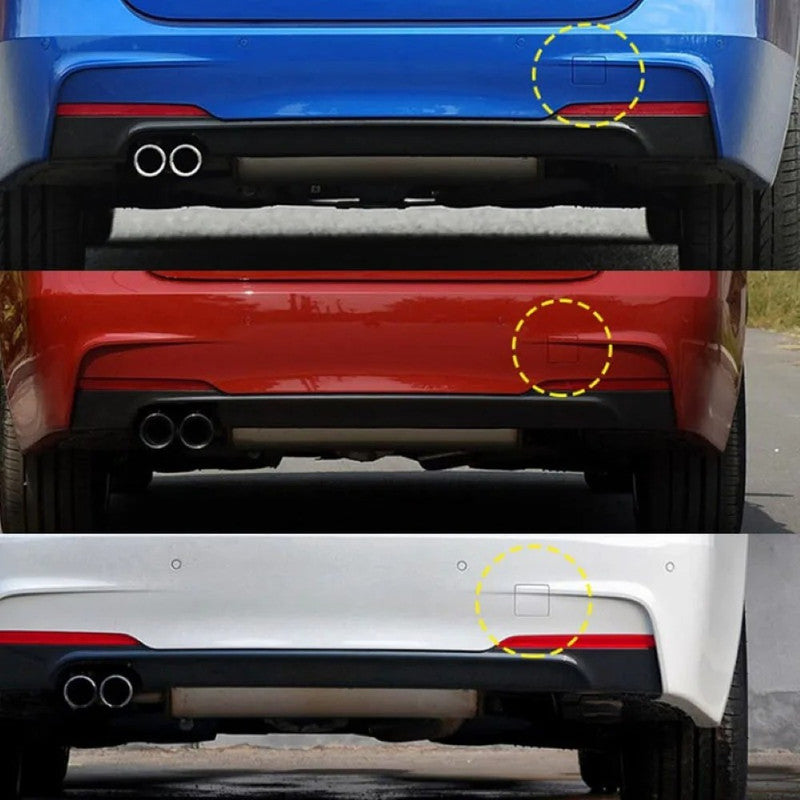 Car Craft Compatible With Bmw 3 Series F30 2012-2019 M Sport M Tech Rear Bumper Tow Hook Towing Tochan Trailer Cover 51128065615 Unpainted - CAR CRAFT INDIA