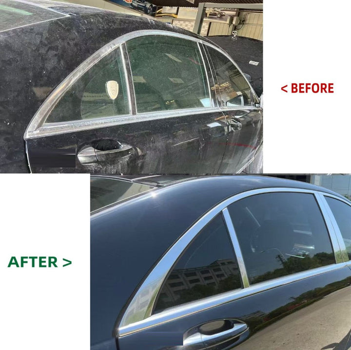 Car Craft Compatible With Mercedes Benz S Class W221 2006-2014 Upgrade Facelift Convert To 2024 Lci Maybach Bodykit Door Window Chrome Trim CC-8556 - CAR CRAFT INDIA