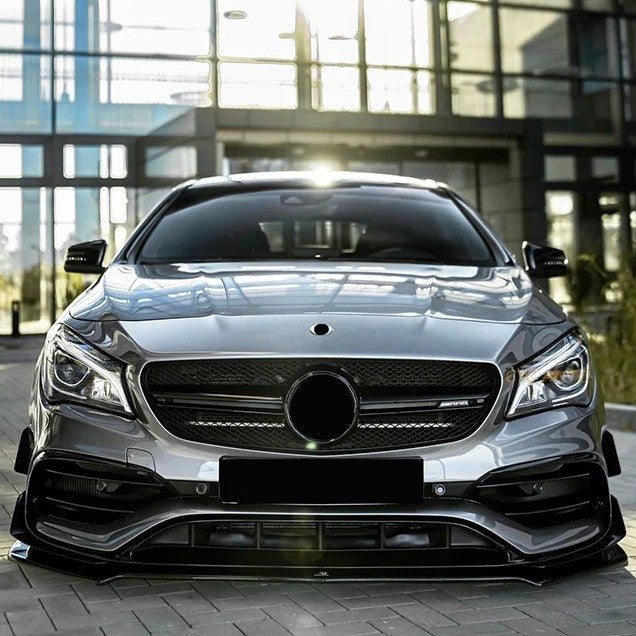 Car Craft Compatible With Mercedes Benz Cla Class W117 C117 X117 2013-2019 Front Bumper Upgrade Convert To Amg Amga45 Bumper Bodykit Gc W117-005