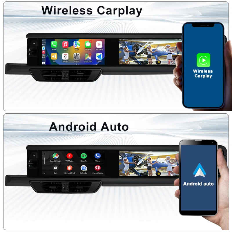 Car Craft Compatible With Porsche Cayenne 2010-2017 Dual Screen Android 14 Multimedia Video Player Gps Navigation 4g Wifi 360 Infotainment Touchscreen Dvd Player Wireless Carplay Android Auto 12.3" - CAR CRAFT INDIA