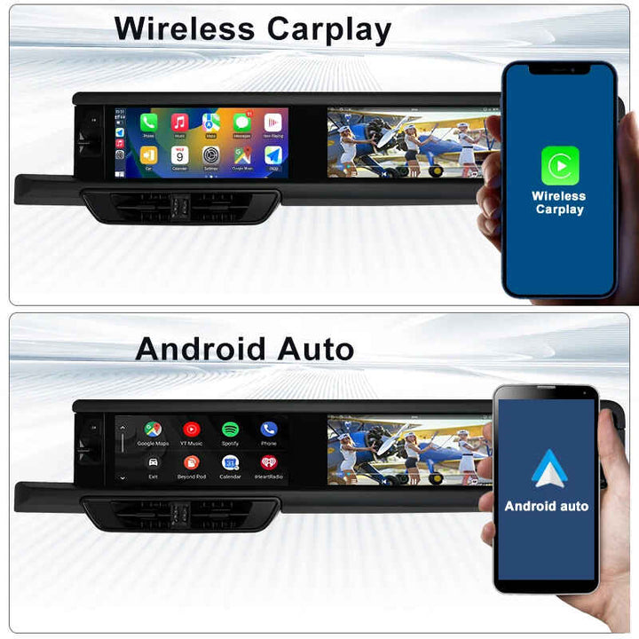 Car Craft Compatible With Porsche Cayenne 2010-2017 Dual Screen Android 14 Multimedia Video Player Gps Navigation 4g Wifi 360 Infotainment Touchscreen Dvd Player Wireless Carplay Android Auto 12.3" - CAR CRAFT INDIA