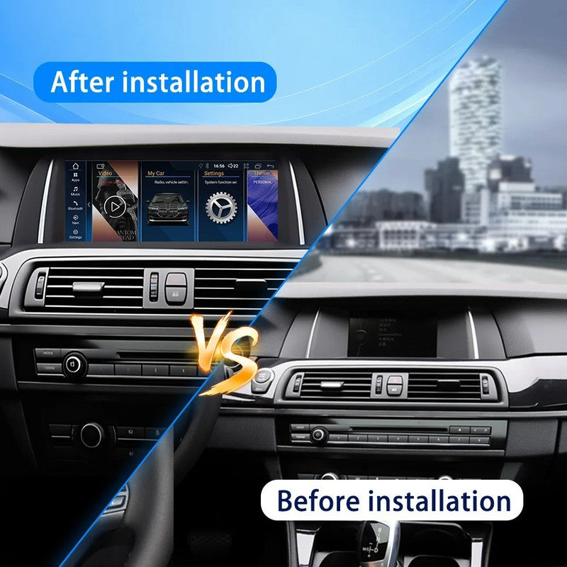Car Craft Compatible With Bmw 5 Series F10 2010-2017 Android Multimedia Infotainment Player With Wireless Carplay And Android Auto 4+64gb Gb Nbt 10.20 Inch