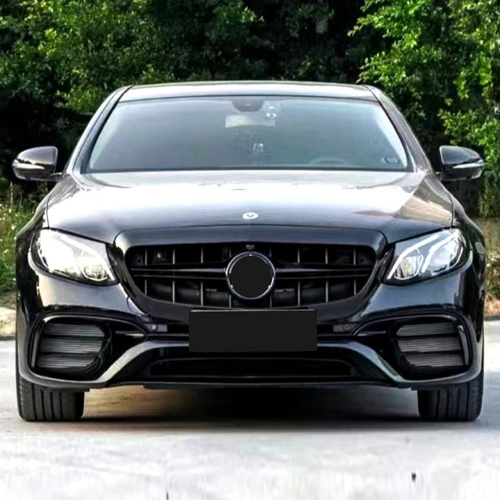 Car Craft Compatible With Mercedes Benz E Class W213 2016-2020 Upgrade Facelift Convert To Amg E63 Amg63 Bodykit Front Bumper Skirt Trim Gc W213 C238-005