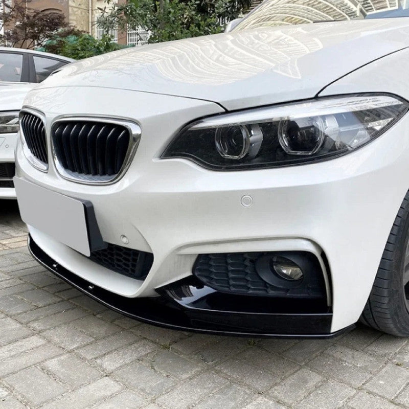 Car Craft Compatible With Bmw 2 Series F22 2014-2019 Upgraded Facelift Convert To M Sport M Tech Mt Bodykit Front Bumper Lip Skirt Trim M Performance Mp Style Gc F22/23-013/014 Usa
