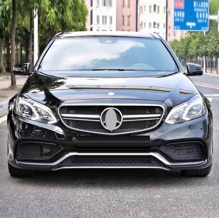 Car Craft Compatible With Mercedes Benz E Class W212 Lci 2014-2016 Front Bumper Upgrade Convert To Amg E63 Amg Bumper Bodykit Gc W212-005 CC-9706