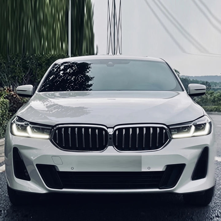 Car Craft Compatible With Bmw 6 Series Gt G32 2018-2020 To 2021+ Lci Upgrade Facelift Conversion Bodykit Bumper Headlight CC-8544
