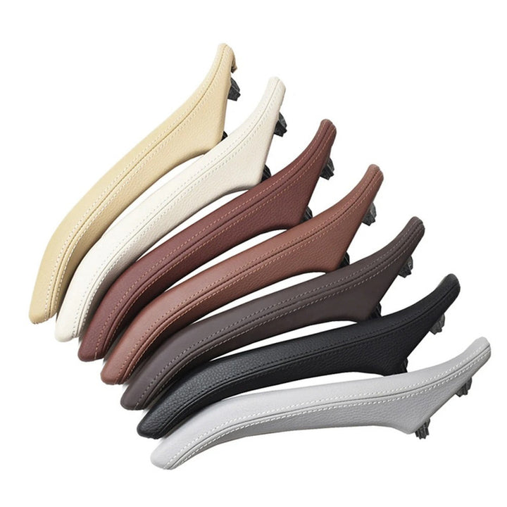 Car Craft Compatible With Bmw 5 Series F10 2010-2017 Car Interior Door Armrest Inside Pull Handle Single Handle Right Red Brown 51417225860r Rb Rhd Model A OUTER LEATHER PART CC-7922 - CAR CRAFT INDIA