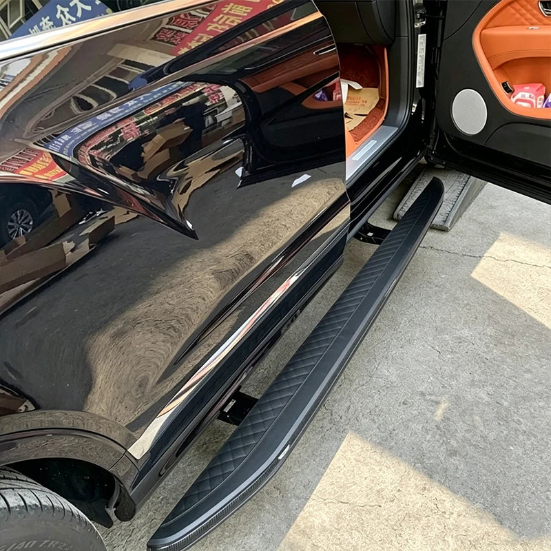 Car Craft Compatible With Rolls Royce Cullinan 2018-2025 Automatic Deployable Electric Side Step Retractable Ladder Pedal Running Boards Side Step Oem Style