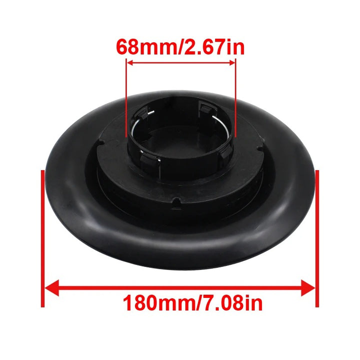 Car Craft Compatible With Mercedes A B C E S Class Ml Gl Gle Gls Cla Gla Glc Slk Maybach Amg Suspended Alloy Mag Wheel Rim Cap Rotating Hub Cover Assembly 18CM