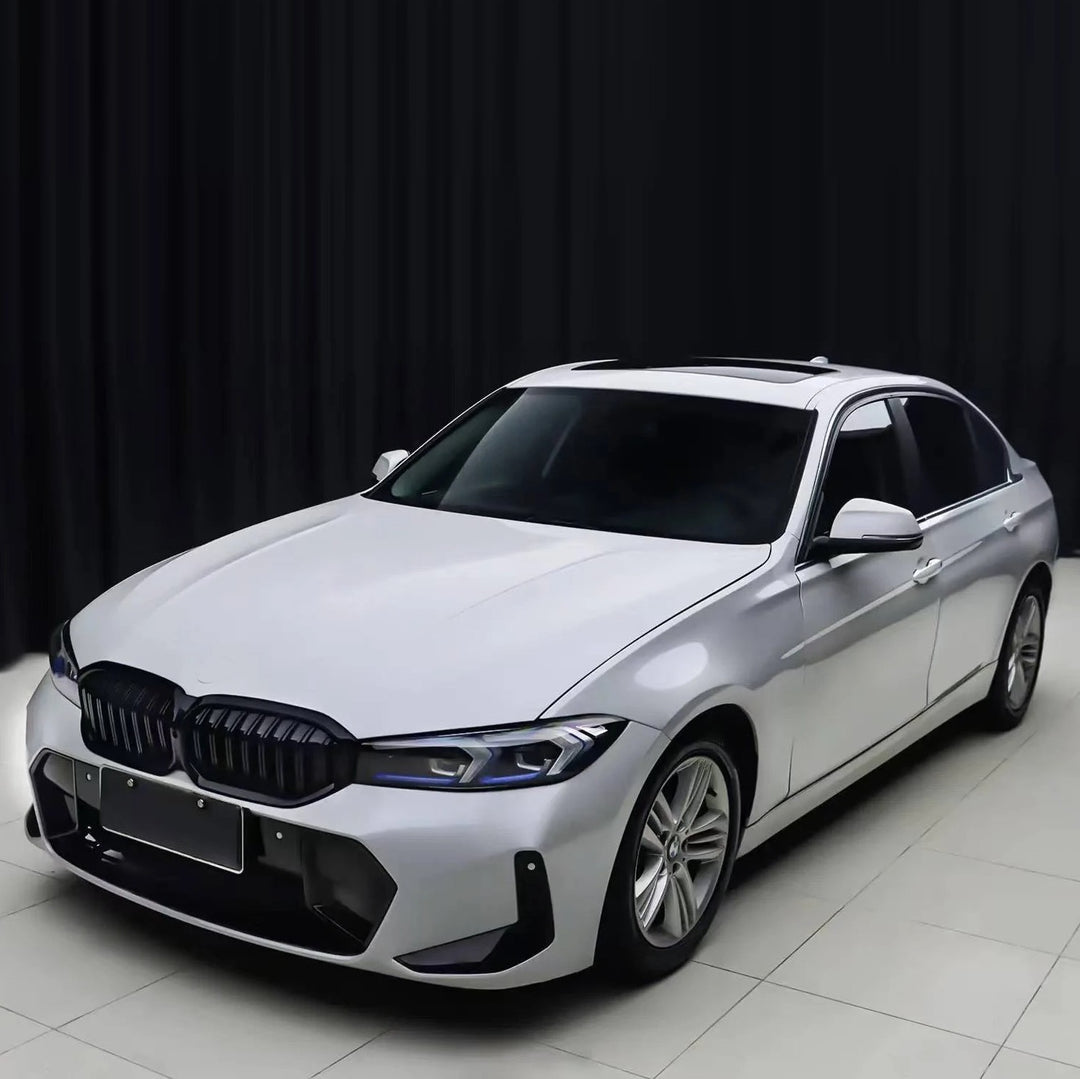 Car Craft Compatible With Bmw 3 Series F30 2012-2018 To G20 Lci M Sports Mt Mtech Upgrade Facelift Conversion Hood Fender Bodykit Bumper Headlight Helogen CC-6332 - CAR CRAFT INDIA