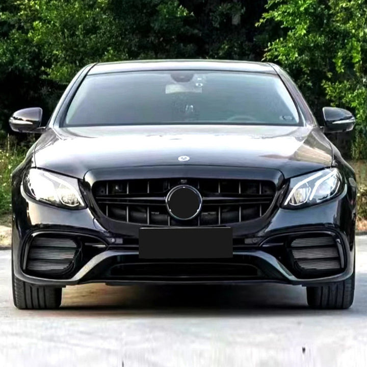 Car Craft Compatible With Mercedes Benz E Class W213 2016-2020 Upgrade Facelift Convert To Amg E63 Amg63 Bodykit Front Rear Bumper Exhaust Pipe Tip Diffsuer Trim Side Skirt