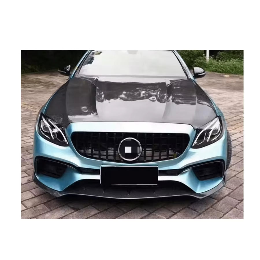 AMG Engine Hood Bonnet for Mercedes-Benz E Class W213 2016-2020 Upgraded Mercedes W213 Carbon Hood