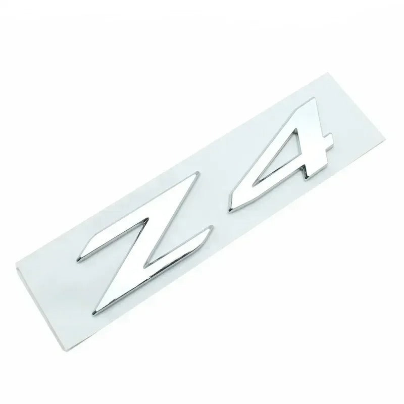 Car Craft Compatible With Bmw Z4 E89 G29 Z4 Chrome Badge Emblem Logo Letter - CAR CRAFT INDIA
