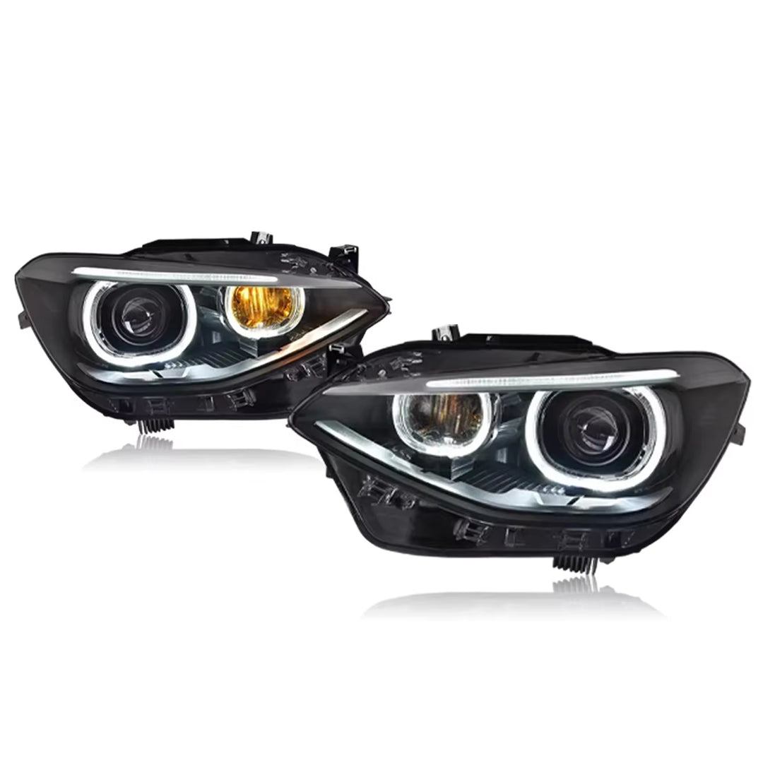 Car for BMW 1 Series F20 Headlight 2012-2015 Upgrade Modified to New DRL Dynamic Turn Signal LED Headlight