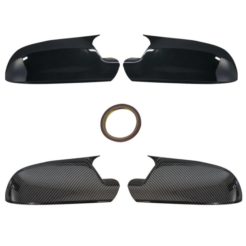 Car Craft Compatible With Audi A4 B8.5 2011-2016 A5 B8.5 2010-2016 S5 2010-2016 A3 8p B8.5 2010-2013 Rs3 2012 Only Rs4 2013-2014 Rs5 2011-2016 Side Rear View Mirror Cover Cap Paste Style Ar-mr-061 Gb Glossy Black CC-8580 - CAR CRAFT INDIA