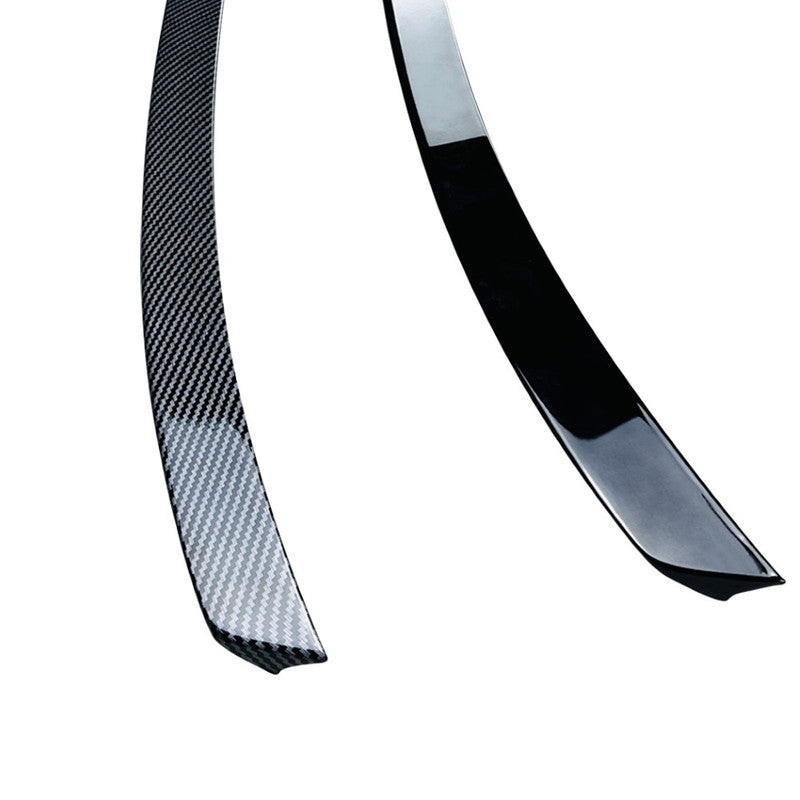 Car Craft Compatible With Audi A4 B9 2017-2024 Rear Trunk Boot Roof Wing Lip Spoiler Splitter Skirts Zst-927 Glossy Black
