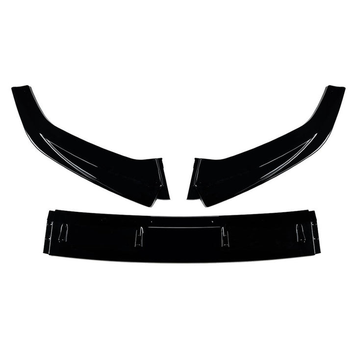 Car Craft Compatible With Audi A5 S5 F5 Sline 2017-2020 Front Bumper Lip Skirt Splitter Spoiler Zst-984 Gb Glossy Black