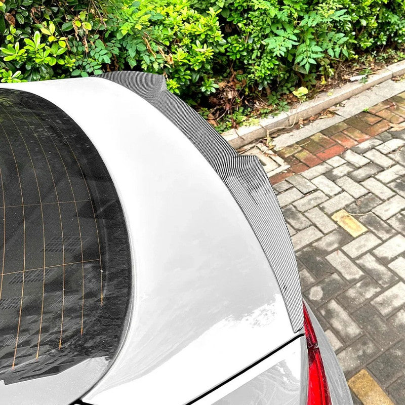 Car Craft Compatible With Audi A5 F5 Sportback Four-door 2017-2024 Rear Trunk Boot Roof Wing Lip Spoiler Splitter Skirts M4 Blade Style Zst-871 Cf Carbon Fiber Look