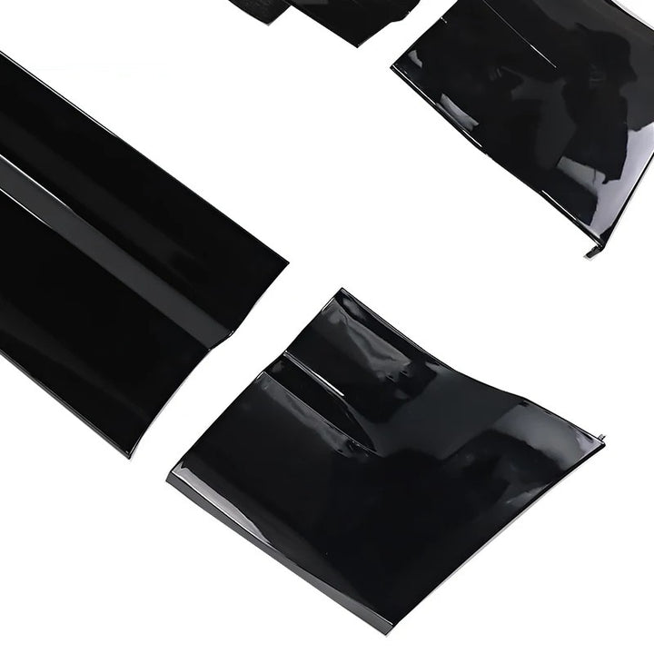 Car Craft Compatible With Range Land Rover Defender 90 L663 Lr129997 2020+ Black Knight Front And Back Side Skirt Door Protective Panel Surround Door Trim Panel Side Skirts Lip 2 Door - CAR CRAFT INDIA