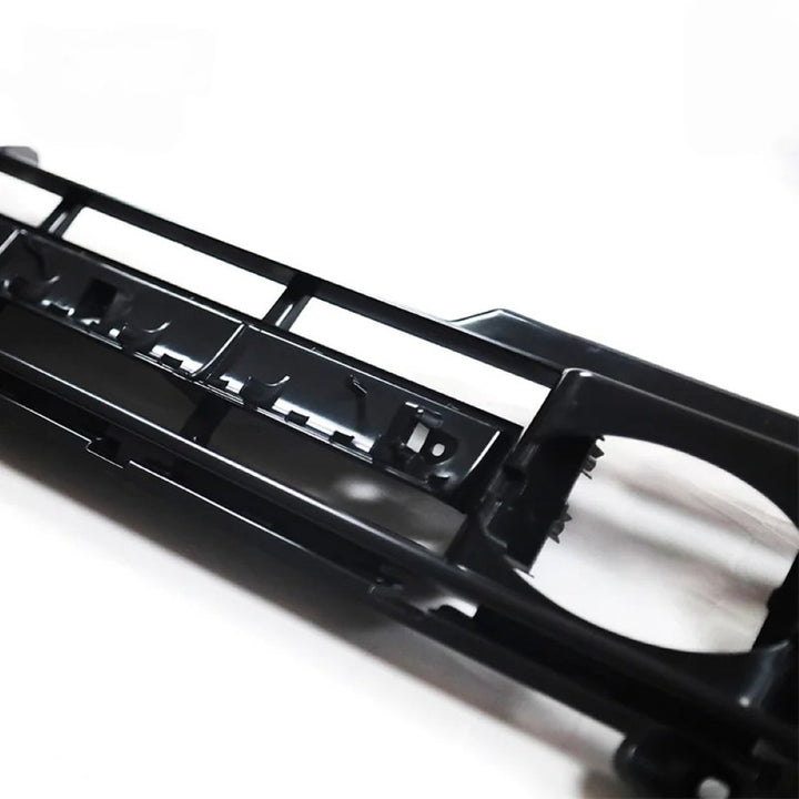 Car Craft Compatible With Range Land Rover Defender 90/110 L663 Lr129997 2020+ Front Bumper Show Grill Bracket Glossy Black - CAR CRAFT INDIA