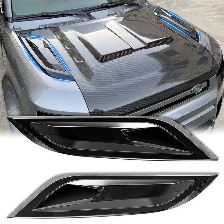Car Craft Compatible With Range Land Rover Defender 90 110 L663 Lr129997 2020+ Bonnot Hood Air Vent Trim Flap Model A - CAR CRAFT INDIA