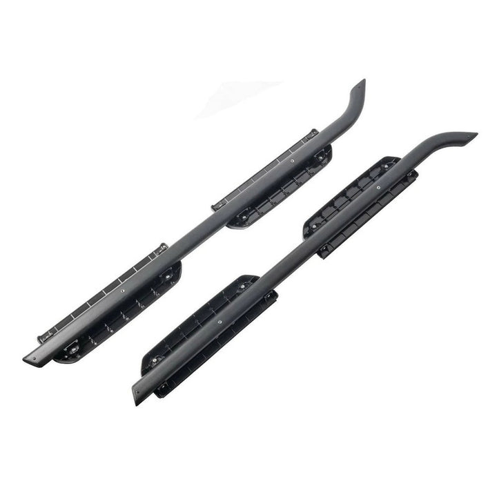 Car Craft Compatible With Range Land Rover Defender 110 L663 Lr129997 2020+ Non-slip Fixed Side Step Running Board Black 4 Door - CAR CRAFT INDIA