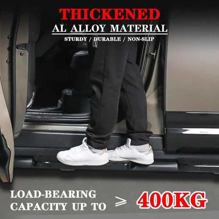Car Craft Compatible With Range Land Rover Defender 110 L663 Lr129997 2020+ Non-slip Fixed Side Step Running Board Cheaquer Plate Style 2 Door - CAR CRAFT INDIA