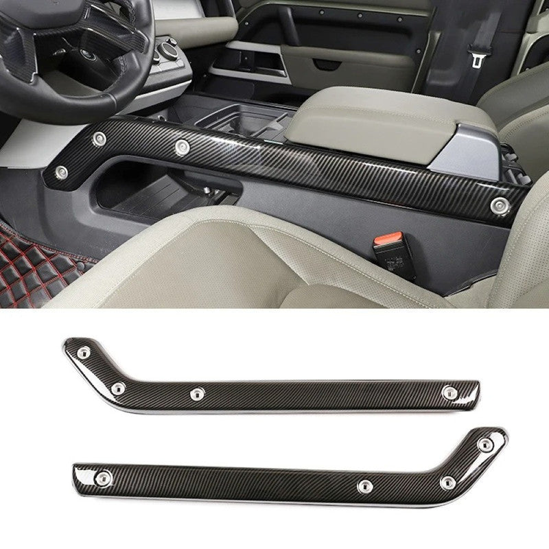 Car Craft Compatible With Range Land Rover Defender 90 110 L663 Lr129997 2020+ Car Interior Trim Set Center Console Aremest Panel Side Trim Strips Carbon Fiber - CAR CRAFT INDIA