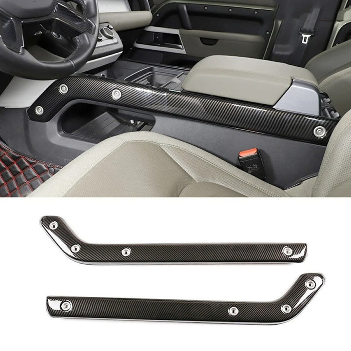 Car Craft Compatible With Range Land Rover Defender 90 110 L663 Lr129997 2020+ Car Interior Trim Set Center Console Aremest Panel Side Trim Strips Carbon Fiber - CAR CRAFT INDIA