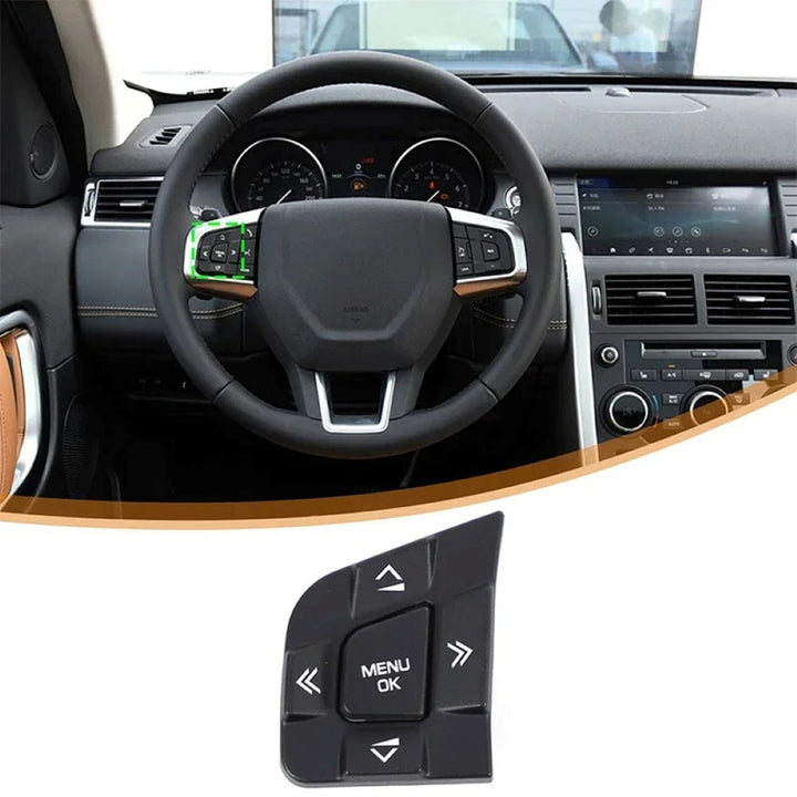 Car Craft Compatible With Jagur Xf Xe F-pace 2015-2019 Land Range Rover Discovery Sports 2015-2019 Car Steering Wheel Switch Button Left Lr095538-q2