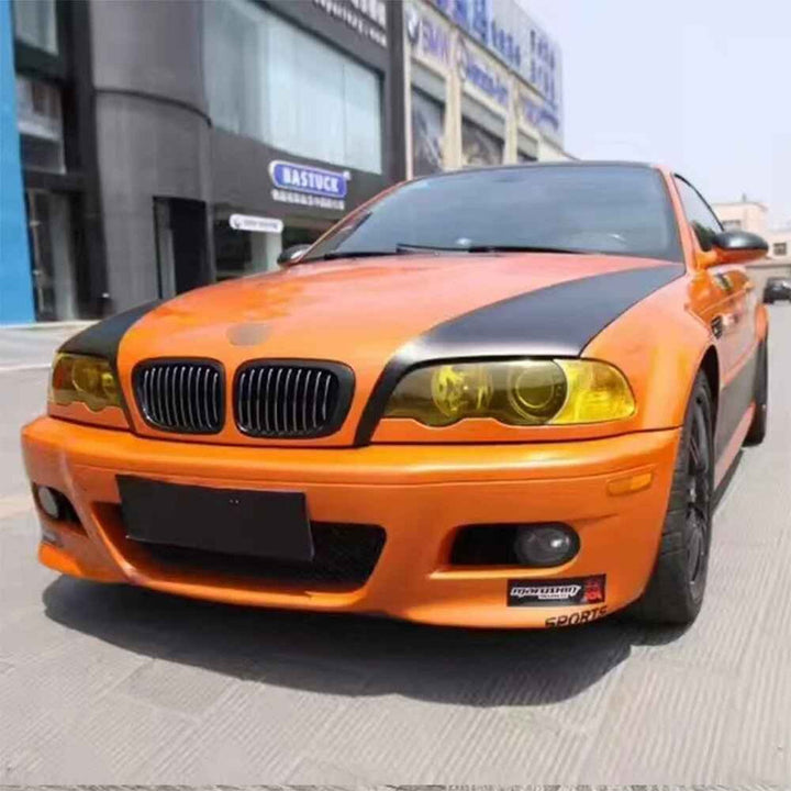 Car Craft Compatible With Bmw 3 Series E46 1998-2004 Upgrade Facelift Convert To M Sport M3 M Tech Bodykit Bumper
