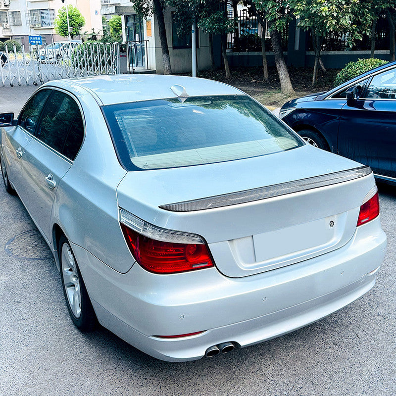 Car Craft Compatible With Bmw 5 Series E60 2004-2009 Rear Boot Trunk Wing Lip Spoiler Glossy Black Zst-784 Gb