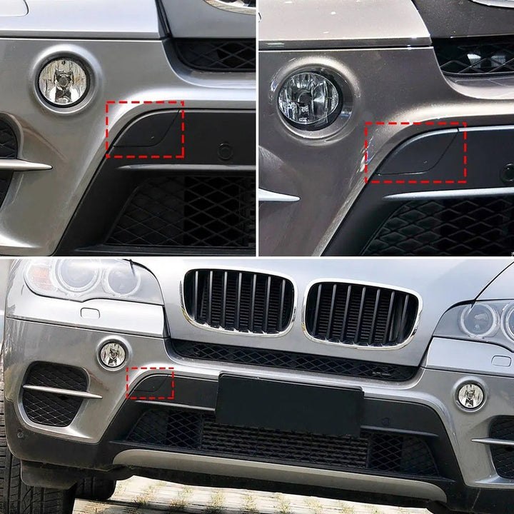 Car Craft Compatible With Bmw X5 E70 Lci 2011-2014 Front Bumper Tow Hook Towing Tochan Trailer Cover 51117222744 Unpainted - CAR CRAFT INDIA
