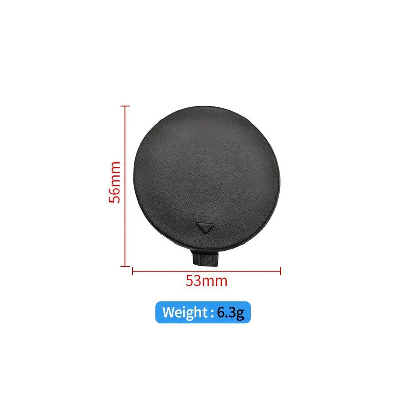 Car Craft Compatible With Bmw X5 E70 2006-2010 Front Bumper Tow Hook Towing Tochan Trailer Cover 51117159590 Unpainted Right - CAR CRAFT INDIA