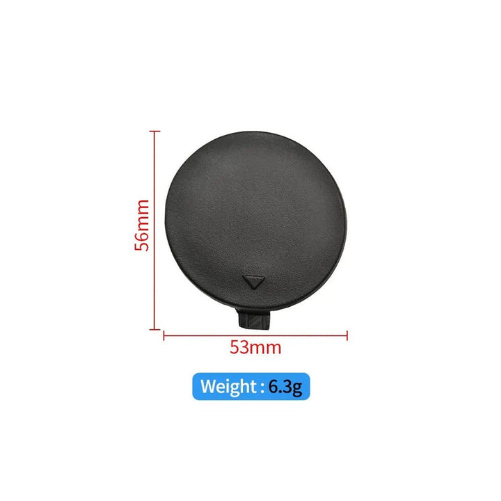Car Craft Compatible With Bmw X5 E70 2006-2010 Front Bumper Tow Hook Towing Tochan Trailer Cover 51117159590 Unpainted Right - CAR CRAFT INDIA