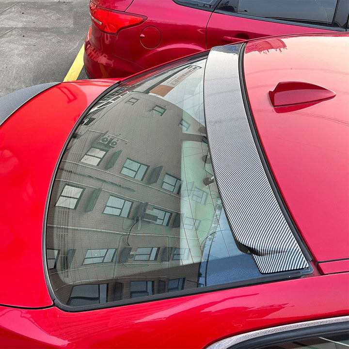Car Craft Compatible With Bmw 3 Series E90 2005-2012 Rear Trunk Boot Roof Wing Lip Spoiler Splitter Skirts Zst-572 Glossy Black