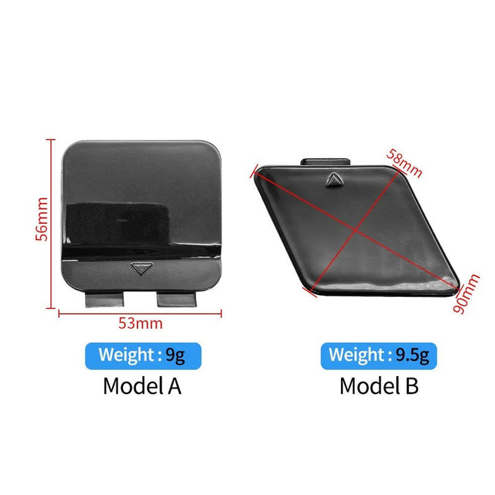 Car Craft Compatible With Bmw 7 Series F02 2009-2012 Front Bumper Tow Hook Towing Tochan Trailer Cover 51117210880 Unpainted A - CAR CRAFT INDIA