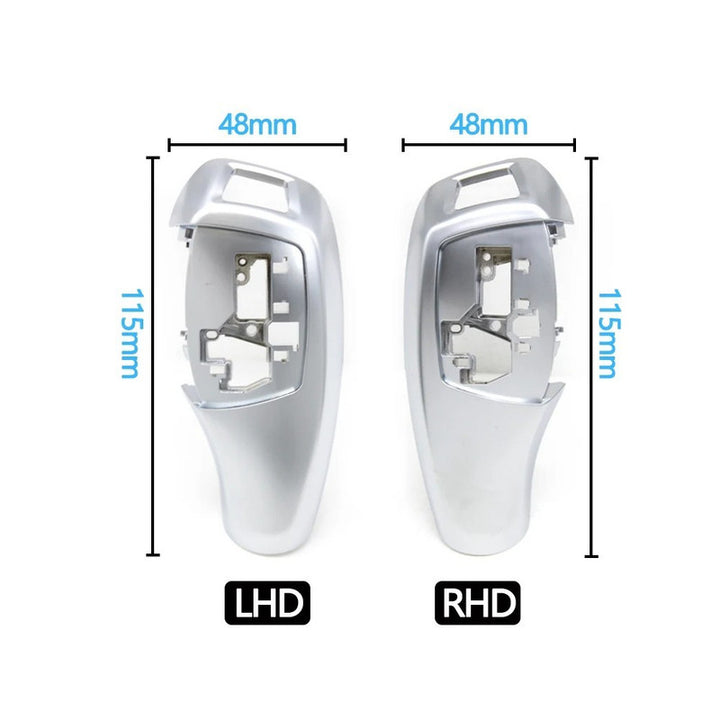 Car Craft Compatible With Bmw 1 2 3 4 5 6 7 Series F20 14-18 F22 14-18 F30 F34 14-18 F32 F36 14-18 F10 F07 13-17 F01 F02 09-15 X3 X4 F25 F26 13-16 Gear Shift Knob Trim Cover 61319259006-a1-2 Carbon CC-7820 - CAR CRAFT INDIA
