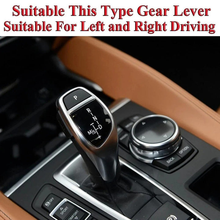 Car Craft Compatible With Bmw 1 2 3 4 5 6 7 Series F20 F30 F34 Gt 2013-2018 F34 F10 Gt F06 F12 F01 F02 X3 F25 X4 F26 X5 X6 F15 F16 Gear Lever Knob Cover Sticker Trim 61319252141-a1 CC-7807 - CAR CRAFT INDIA