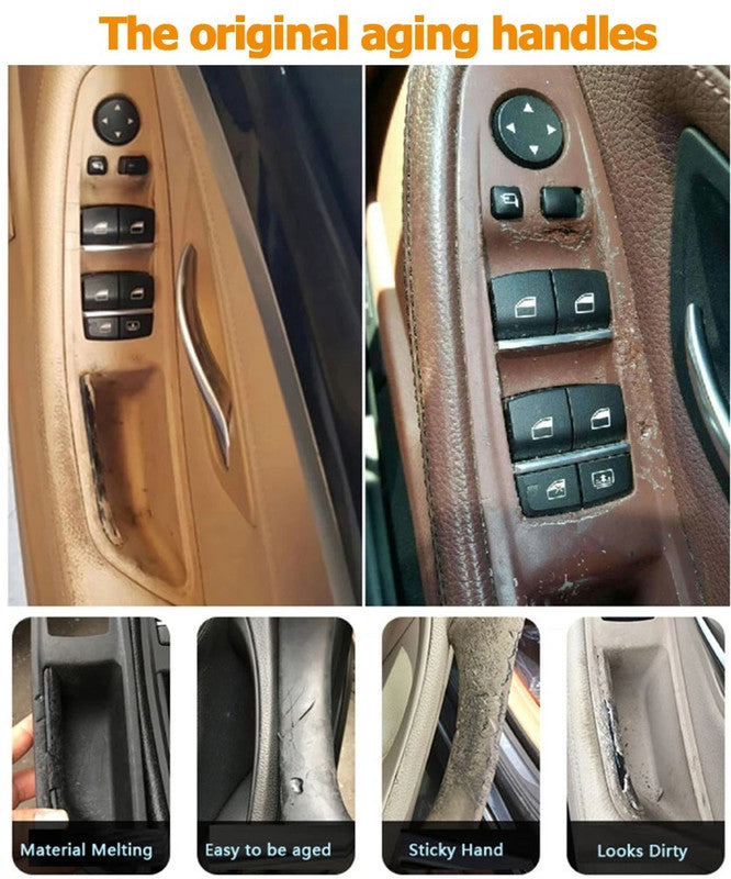 Car Craft Compatible With Bmw 5 Series F10 2010-2017 Car Interior Door Armrest Inside Pull Handle Inner Full Set Black 25874 225847l 225848r 225889l 225890r In Rhd Model A CC-7870 - CAR CRAFT INDIA