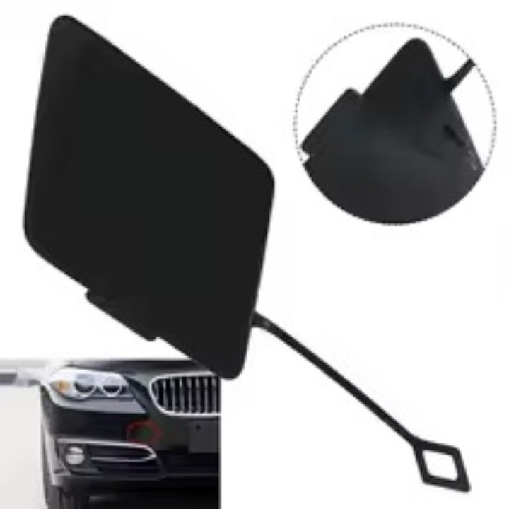 Car Craft Compatible With Bmw 5 Series F10 Lci 2014-2017 Front Bumper Tow Hook Towing Tochan Trailer Cover 51117332682 Unpainted - CAR CRAFT INDIA